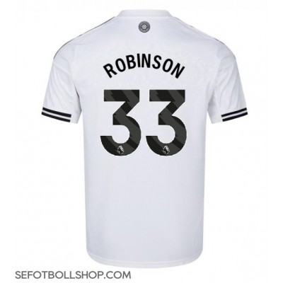 Billiga Fulham Antonee Robinson #33 Hemma fotbollskläder 2025-26 Kortärmad Billiga Fulham Antonee Robinson #33 Hemma fotbollskläder 2025-26 Kortärmad